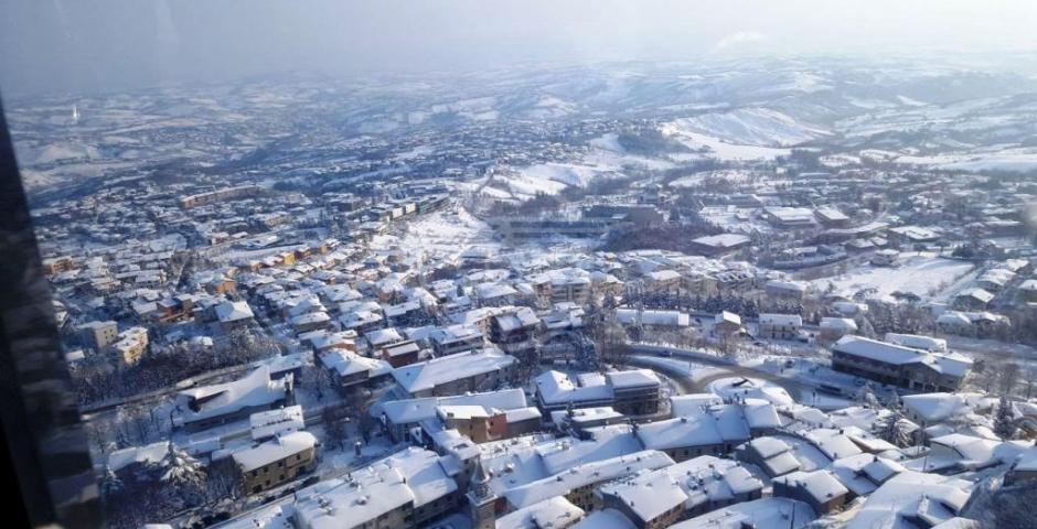 Il Monte Titano regala paesaggi da fiaba Il Monte Titano regala paesaggi da fiaba