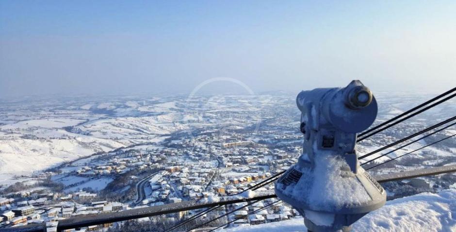 Il Monte Titano regala paesaggi da fiaba Il Monte Titano regala paesaggi da fiaba