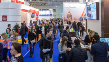 Il Titano al MITT di Mosca con il Segretario Michelotti Il Titano al MITT di Mosca con il Segretario Michelotti