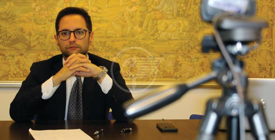 Il segretario Righi incontra i vertici di Cassa Depositi e Prestiti Il segretario Righi incontra i vertici di Cassa Depositi e Prestiti
