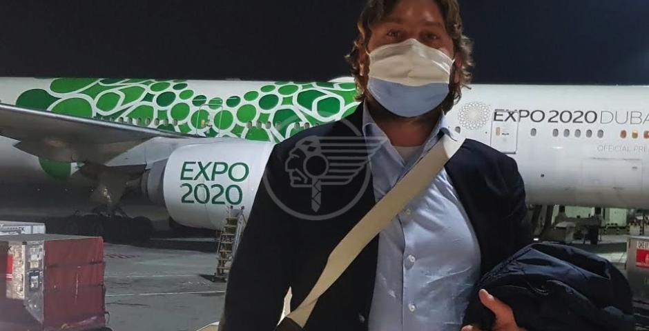 Pedini Amati arrivato a Dubai per Expo 2020