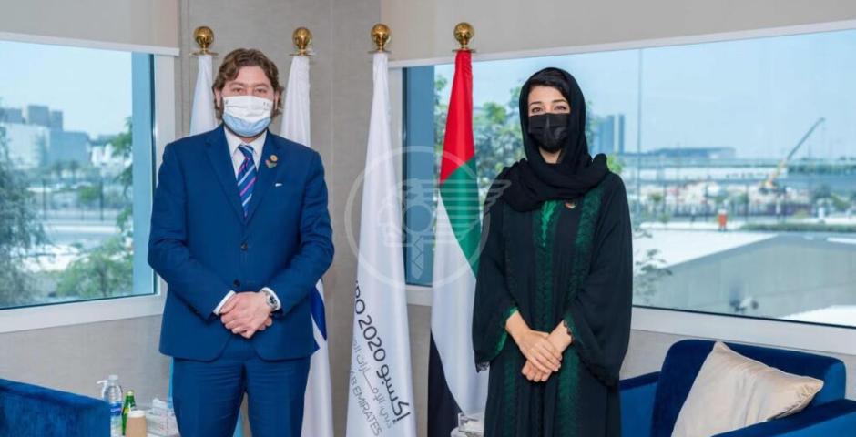 A Dubai Pedini Amati incontra S.E. Reem Al Hashimy A Dubai Pedini Amati incontra S.E. Reem Al Hashimy