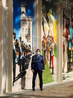 Expo 2020: Pedini Amati visita il Padiglione che ospiterà la rappresentanza del Titano Expo 2020: Pedini Amati visita il Padiglione che ospiterà la rappresentanza del Titano