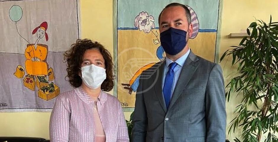 Lonfernini in visita allo stabilimento di Valpharma pronto ad ampliarsi Lonfernini in visita allo stabilimento di Valpharma pronto ad ampliarsi