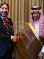 Ad Atene Pedini Amati incontra i Ministri di Arabia Saudita e Italia Ad Atene Pedini Amati incontra i Ministri di Arabia Saudita e Italia